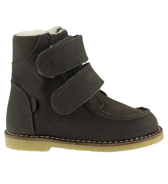 En Fant Vinterstøvler - Tex - Grå m. Velcro En Fant Vinterstøvler - Tex - Grå m. Velcro