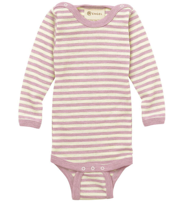 Engel Body l/æ - Uld - Rosewood Melange/Natural