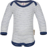 Engel Body l/æ - Uld/Silke - Natural/Navy Blue