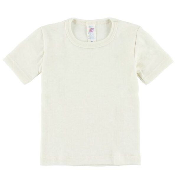Engel T-shirt - Uld/Silke - Natur