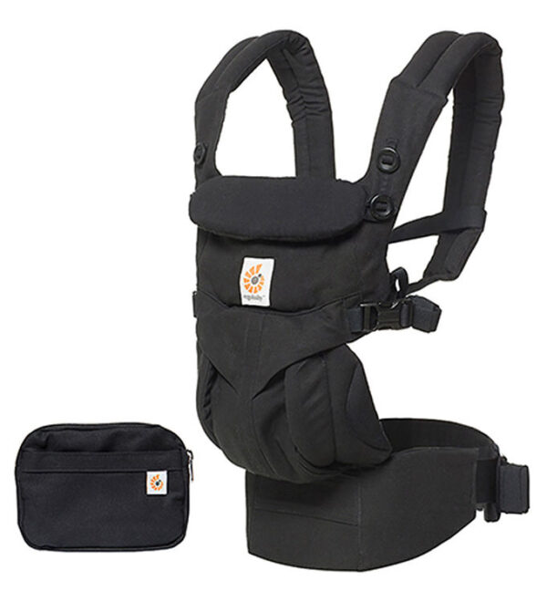 Ergobaby Bæresele - Omni 360 - Bomuld - Pure Black