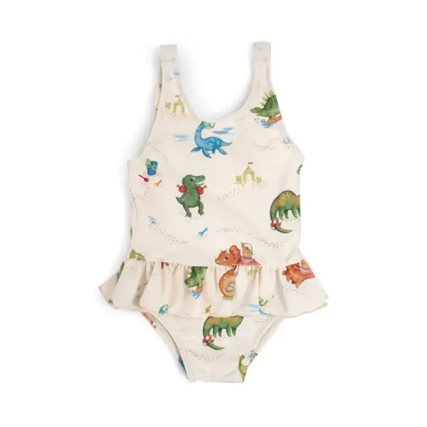 Eva - Badedragt - BEIGE - 3-4 ÅR