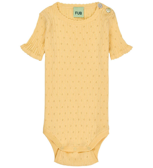FUB Body k/æ - Rib - Pointelle - Vanilla