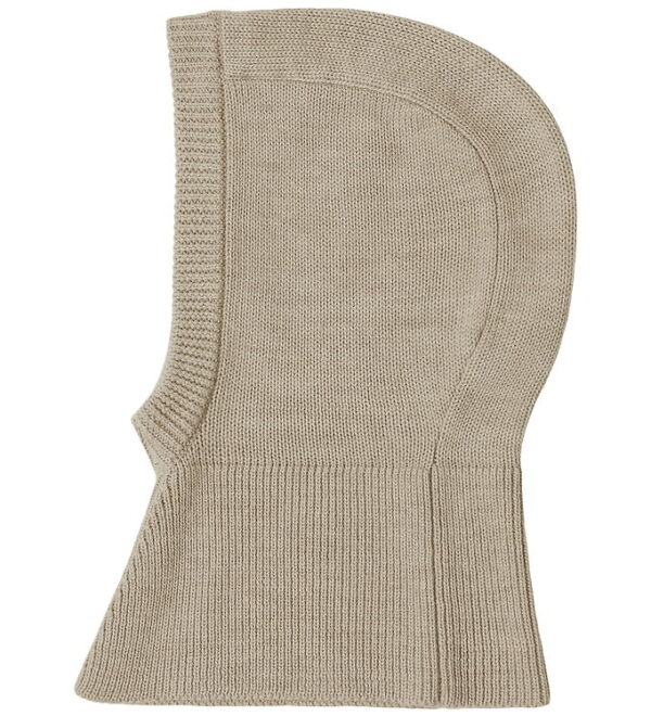 FUB Elefanthue - 1-lags - Strik - Uld - Oat Melange