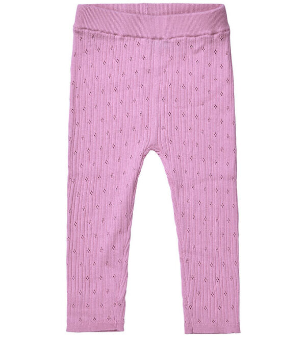 FUB Leggings - Rib - Pointelle - Orchid