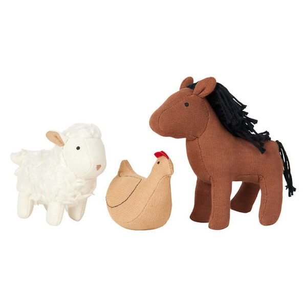 Fabelab Bamser - 3-pak - Pocket Friend - Farm Animals