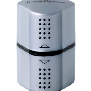 Faber-Castell Blyantspidser - Grip Trio - Sølv