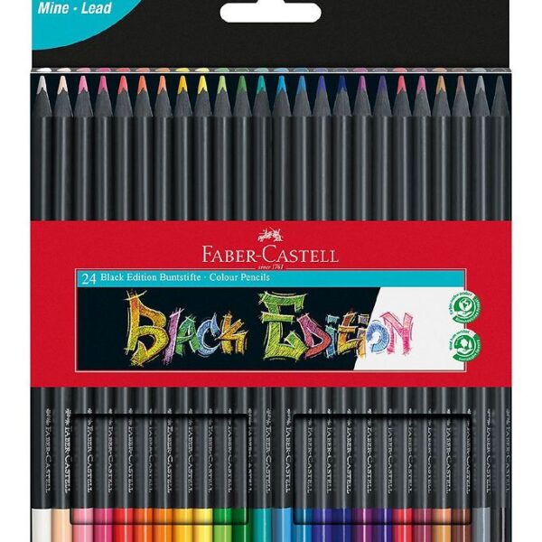 Faber-Castell Farveblyanter - 24 stk. - Trekantet - Multi