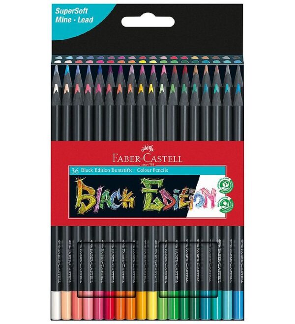 Faber-Castell Farveblyanter - 36 stk. - Trekantet - Multi