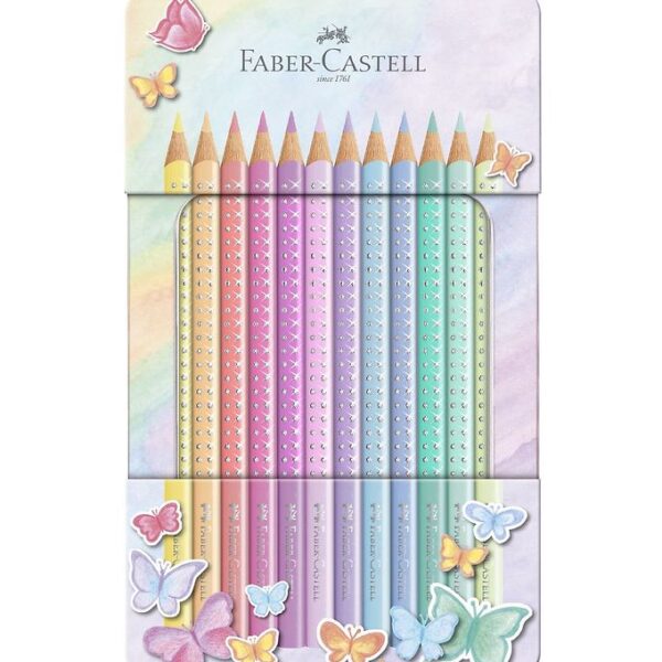 Faber-Castell Farveblyanter - Grip - 12 stk - Pastel