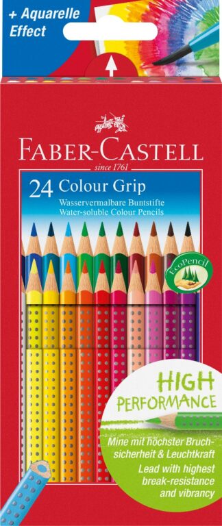 Faber-Castell | Farveblyanter Grip 24 stk