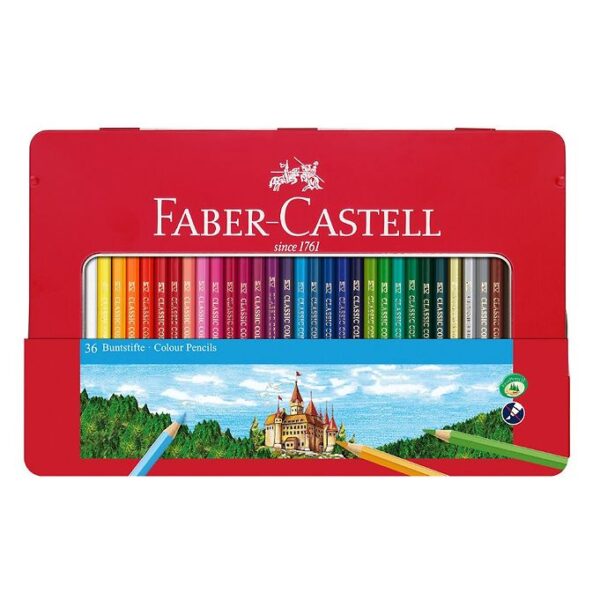 Faber-Castell Farveblyanter - Slot - 36 stk - Multifarvet