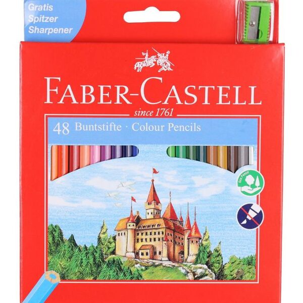 Faber-Castell Farveblyanter - Slot - 48 stk - Multifarvet