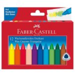 Faber-Castell Farvekridt - Trekantet - 12 stk - Multi