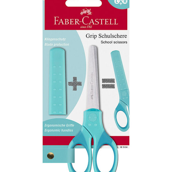 Faber-Castell Saks - Ergonomisk - Turquoise Faber-Castell Saks - Ergonomisk - Turquoise