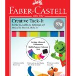 Faber-Castell | Tack-It "elefantsnot" i farver, 50 gr.