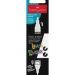 Faber-Castell Tusch - Shake & Paint Akryl - Hvid