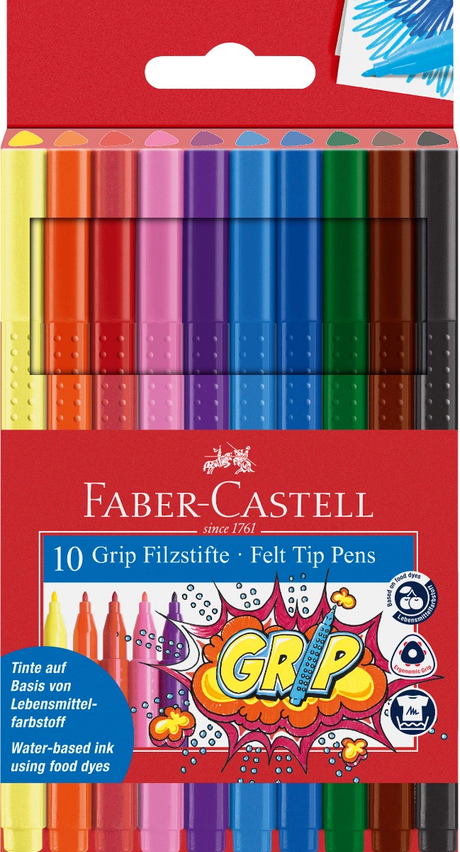 Faber-Castell | Tusser Grip 10 stk.