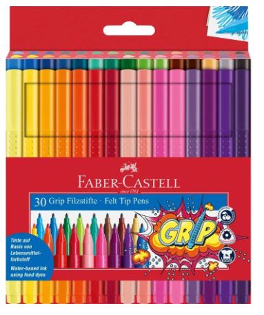 Faber-Castell | Tusser Grip, 30 stk