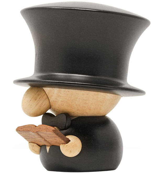 FableWood H.C. Andersen - 8 cm - Natur/Sort