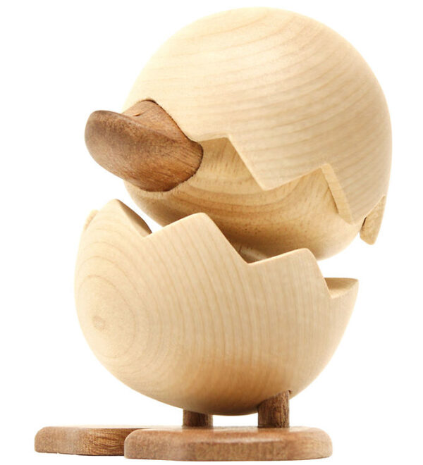 FableWood H.C. Andersen - Den Grimme Ælling - 8 cm - Natur