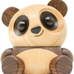 FableWood Panda - Pom Pom - 6 cm - Natur