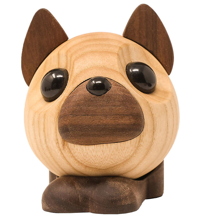 FableWood Pick-Me-Up Fransk Bulldog - Benny - 10 cm - Natur FableWood Pick-Me-Up Fransk Bulldog - Benny - 10 cm - Natur