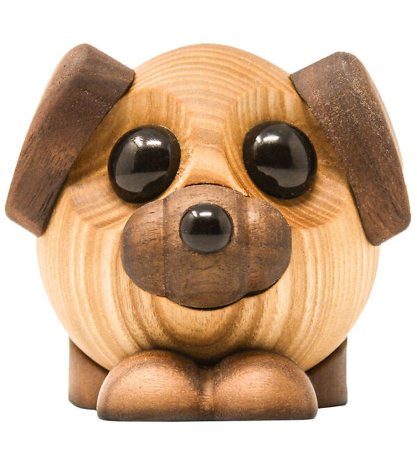 FableWood Pick-Me-Up Hund - Buddy - 8 cm - Natur