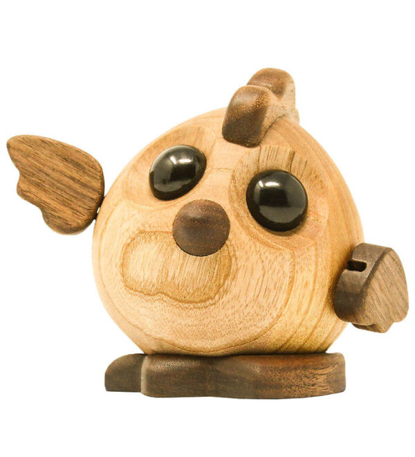 FableWood Pick-Me-Up Kylling - Henny - 9 cm - Natur
