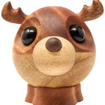 FableWood Pick-Me-Up Rensdyr - Svend - 12 cm - Natur