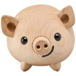 FableWood Stor Gris - Tulle - 7 cm - Natur