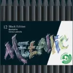 Farveblyant Faber-Castell metallic 12 ass