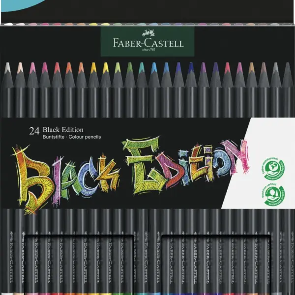 Farveblyant black edition Faber-Castell