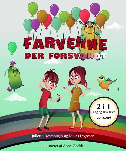 Farverne der forsvandt + Fam. von Fun aktivitetshæfte