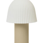 Ferm Living Lampe - Bærbar - Cashmere/Hvid