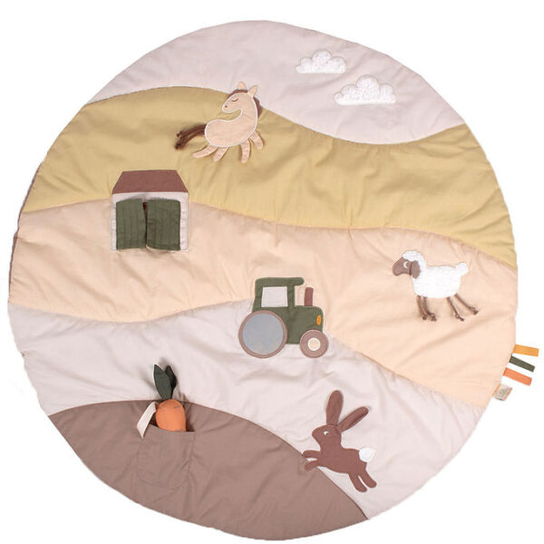 Filibabba Aktivitetstæppe - 90 cm - Min Store Bondegård Filibabba Aktivitetstæppe - 90 cm - Min Store Bondegård