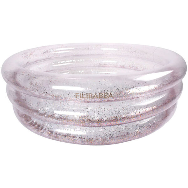 Filibabba Badebassin - Alfie - 80 cm - Regnbuefarvet Konfetti Filibabba Badebassin - Alfie - 80 cm - Regnbuefarvet Konfetti