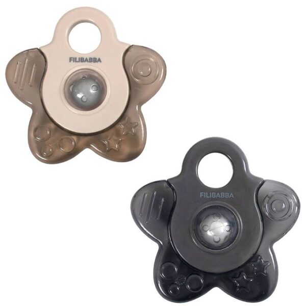 Filibabba Bideringe - 2-pak - Cooling Star - Grey Mix