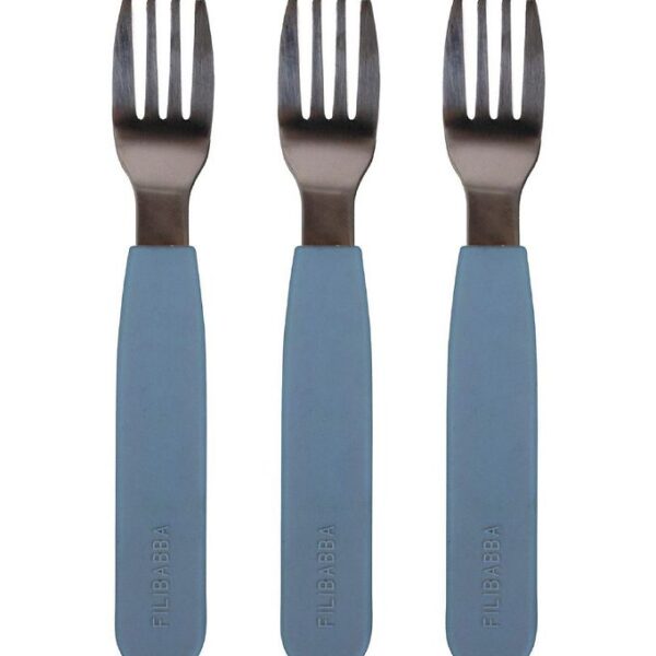 Filibabba Gafler - 3-pak - Silikone - Powder Blue Filibabba Gafler - 3-pak - Silikone - Powder Blue