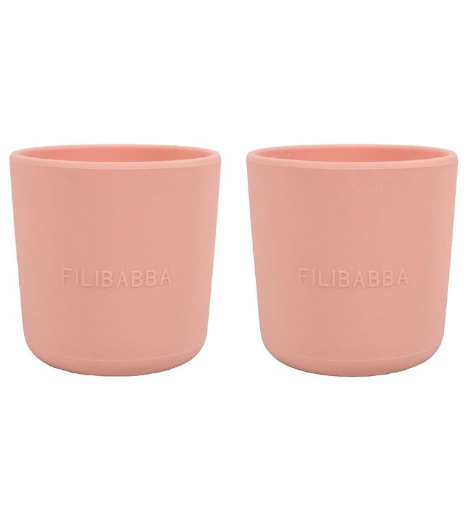 Filibabba Kopper - 2-pak - Silikone - Peach