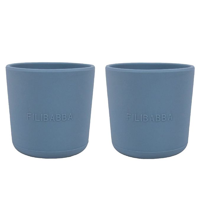 Filibabba Kopper - 2-pak - Silikone - Powder Blue Filibabba Kopper - 2-pak - Silikone - Powder Blue