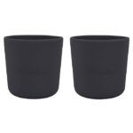 Filibabba Kopper - 2-pak - Silikone - Stone Grey