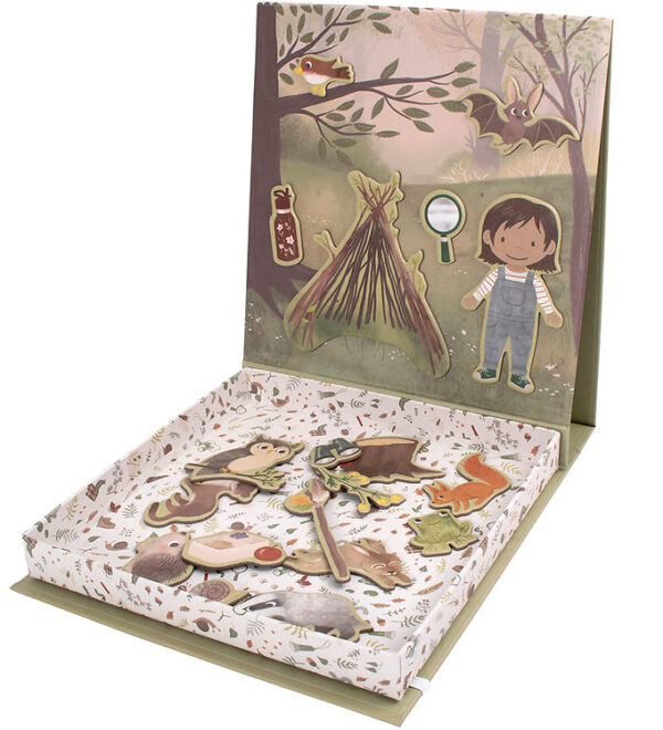 Filibabba Magnetisk Spil - I Skoven