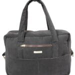 Filibabba Mommy Bag - Fløjl - Stone Grey