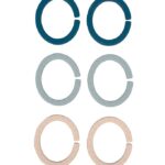 Filibabba Ophængsringe - 6-pak - Blue