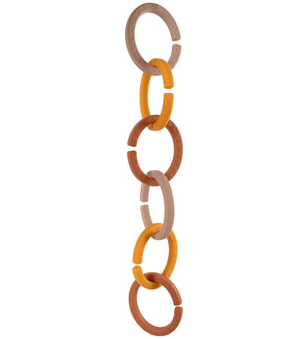 Filibabba Ophængsringe - Silikone - 6-pak - Earth Filibabba Ophængsringe - Silikone - 6-pak - Earth