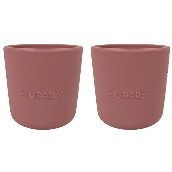 Filibabba Silikone Kopper - Rose