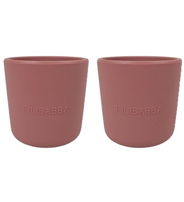 Filibabba Silikone Kopper - Rose