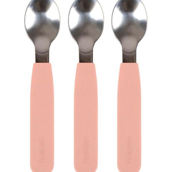 Filibabba Skeer - 3-pak - Silikone - Peach