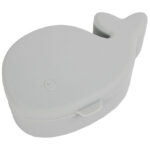 Filibabba Snackbox - Silikone - Hvalen Christian - Pearl Blue